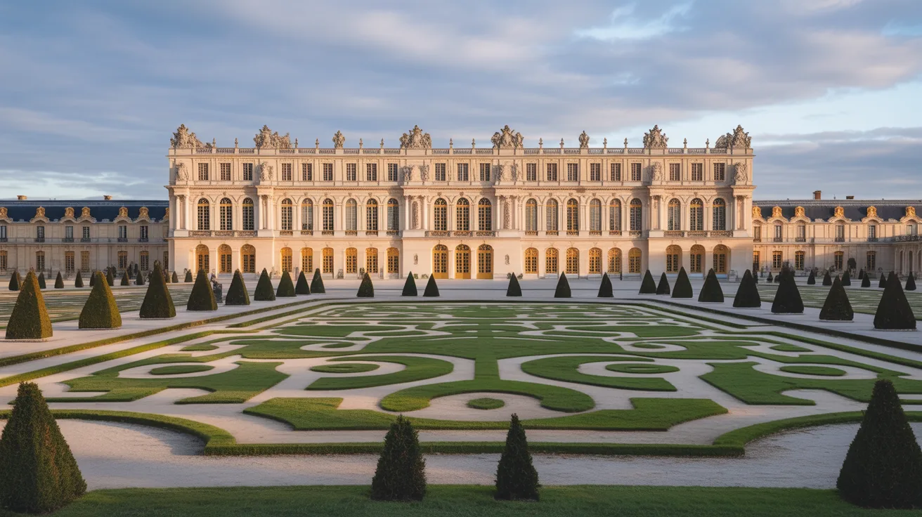 Palace of Versailles, representing the argument for an extended stay in Paris.