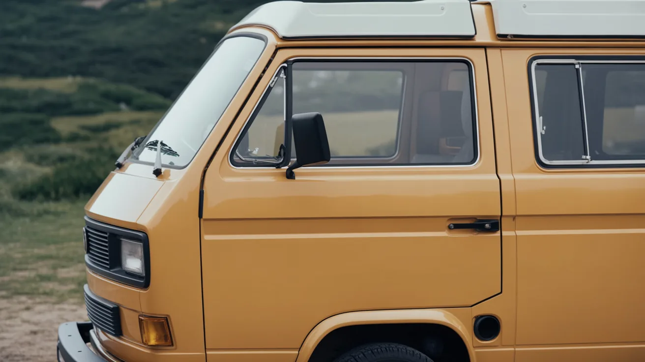T2 Volkswagen Vanagon showcasing its unique design for van life