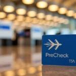 TSA PreCheck card highlighting benefits of expedited airport security