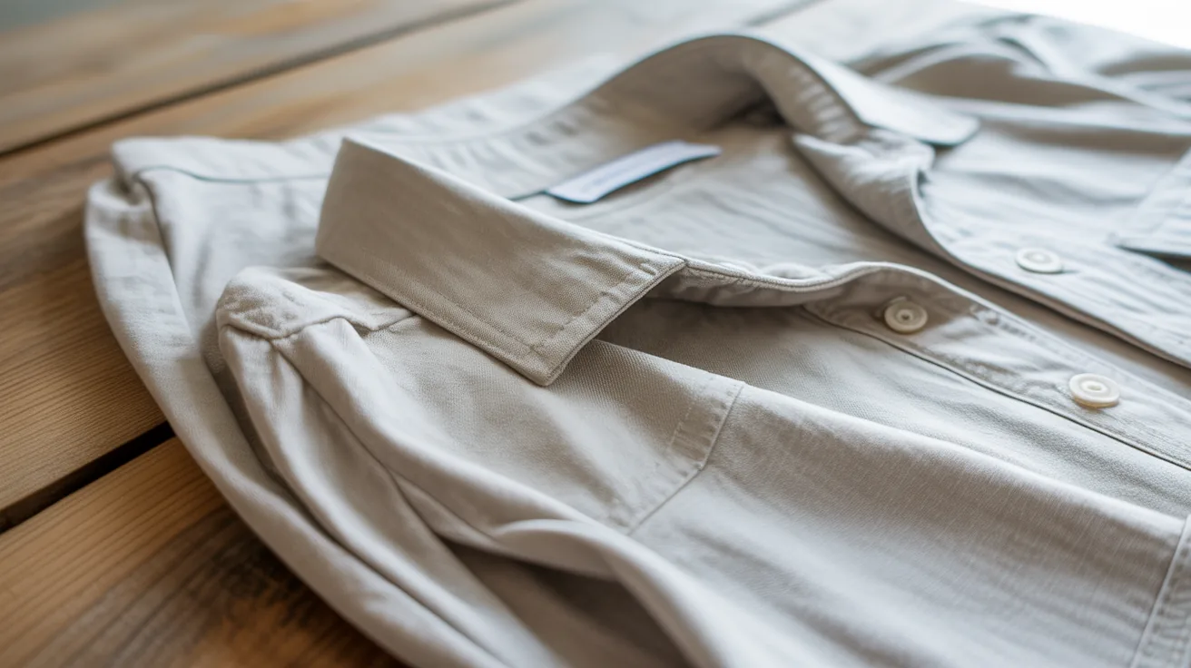 Light cotton shirt and linen pants suitable for Thailand's climate
