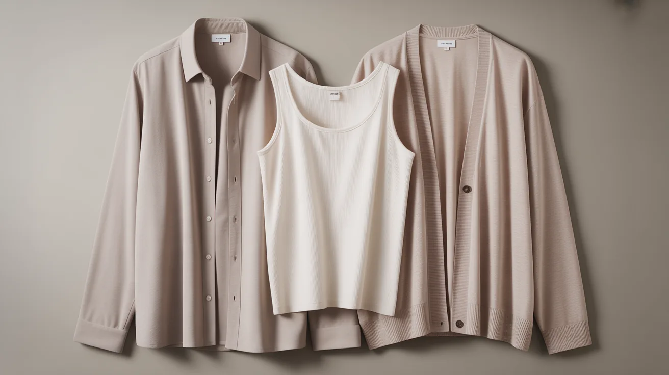 Layered clothing options for comfortable long flight travel